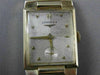 ANTIQUE 14K YELLOW GOLD RECTANGULAR LONGINES MENS WATCH SIMPLY AMAZING! #19865