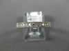 ANTIQUE .39CT DIAMOND PLATINUM CLASSIC FILIGREE MILGRAIN ANNIVERSARY RING #14315