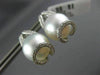 LARGE .40CT DIAMOND & AAA SOUTH SEA PEARL 18K WHITE GOLD TEAR DROP STUD EARRINGS