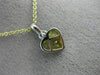 1.60CT DIAMOND & AAA YELLOW SAPPHIRE 14K WHITE GOLD INVISIBLE HEART LOVE PENDANT