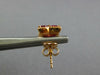 1.42CT DIAMOND & AAA RUBY 18KT ROSE GOLD 3D PEAR SHAPE FLOWER STAR STUD EARRINGS