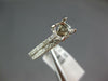 .90CT DIAMOND 14KT WHITE GOLD SEMI MOUNT ENGAGEMENT WEDDING ANNIVERSARY RING SET