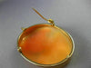 ESTATE EXTRA LARGE 14KT YELLOW GOLD HANDCRAFTED LADY CAMEO PENDANT BROOCH #21871