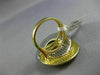 ESTATE LARGE 2.73CT DIAMOND 18K 2TONE GOLD DOUBLE CIRCLE INFINITY LOVE KNOT RING