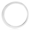 ESTATE 14KT WHITE GOLD 3D CLASSIC SHINY 3MM WEDDING ANNIVERSARY RING BAND