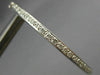 ESTATE .80CT DIAMOND 14KT WHITE GOLD 3D CLASSIC HOOP INSIDE OUT EARRINGS #19467
