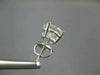 LARGE 2.62CT AAA MOISSANITE 14KT WHITE GOLD SOLITAIRE 4 PRONG STUD EARRINGS 2909