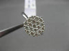 ESTATE 1.0CT DIAMOND 14KT WHITE GOLD CLUSTER HEXAGON PROMISE FRIENDSHIP RING