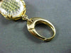 ESTATE WIDE 2.25CT DIAMOND & YELLOW TOPAZ 18KT TWO TONE GOLD 3D OVAL BRACELET