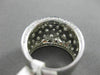 ESTATE LARGE 2.05CT DIAMOND 18KT WHITE GOLD 3D ETOILE MULTI HEXAGON FUN RING