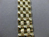 ESTATE 14KT YELLOW GOLD SIMPLE SQUARE QUARTZ SWISS MOVEMENT VICENCE WATCH #15530