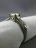ANTIQUE .66CT OLD MINE DIAMOND PLATINUM CLASSIC 7 STONE ENGAGEMENT RING #25521