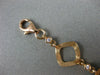 ESTATE 21.31CT DIAMOND SMOKEY TOPAZ & PINK QUARTZ 18KT ROSE GOLD ETOILE BRACELET