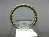 ESTATE 1.10CT DIAMOND 14KT WHITE GOLD CLASSIC ETERNITY WEDDING ANNIVERSARY RING