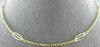 ESTATE 18KT YELLOW GOLD 3D CLASSIC HANDCRAFTED OVAL LINK CHAIN #24730