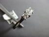 1.0CT DIAMOND 14KT WHITE GOLD ROUND 3 STONE PAST PRESENT FUTURE ENGAGEMENT RING