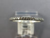 .13CT DIAMOND 14KT WHITE GOLD 3D ROUND 3/4TH ETERNITY WEDDING ANNIVERSARY RING