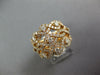 LARGE 2.09CT DIAMOND 18KT ROSE GOLD MULTI ROW INFINITY ETOILE ANNIVERSARY RING