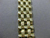 ESTATE 14KT YELLOW GOLD SIMPLE SQUARE QUARTZ SWISS MOVEMENT VICENCE WATCH #15530