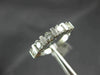 ESTATE WIDE .74CT DIAMOND 14K WHITE GOLD 5 STONE CHANNEL ANNIVERSARY RING #22470