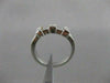 ESTATE 7 ROUND DIAMOND 14K WHITE GOLD CHANNEL WEDDING ANNIVERSARY RING VVS #1172