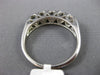 ANTIQUE LARGE 1.75CT DIAMOND PLATINUM FIVE STONE WEDDING ANNIVERSARY RING #22296