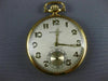 ANTIQUE LARGE TIFFANY & CO. SWITZERLAND 18KT YELLOW GOLD 3D POCKET WATCH #26596
