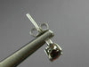 ESTATE 2.01CT DIAMOND & AAA GARNET 14KT WHITE GOLD 3D OVAL HALO STUD EARRINGS