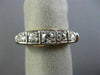 ANTIQUE 1.26CT OLD MINE DIAMOND 14KT TWO TONE GOLD CLASSIC FILIGREE RING #19171
