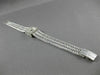 ANTIQUE .45CT OLD MINE DIAMOND 18KT WHITE GOLD FORTIS 17 JEWELS WATCH #18918