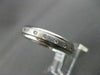 ESTATE WIDE .40CT DIAMOND 14K WHITE GOLD ROTATING ETOILE ANNIVERSARY RING #14350