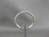 ESTATE 1.10CT DIAMOND 14KT WHITE GOLD 3D ETERNITY WEDDING ANNIVERSARY RING 20825