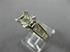 ESTATE 1.50CT DIAMOND 14KT WHITE GOLD CLASSIC 4 PRONG SEMI MOUNT ENGAGEMENT RING