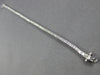 ESTATE 1.62CT DIAMOND 14K WHITE GOLD 3D CLASSIC ROUND 2MM TENNIS BRACELET #27866