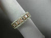 ESTATE 1.02CT WHITE & PINK DIAMOND 18KT WHITE & ROSE GOLD HALO ANNIVERSARY RING