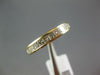 1.0CT DIAMOND 18KT YELLOW GOLD PRINCESS CHANNEL SEMI ETERNITY ANNIVERSARY RING