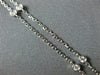 ESTATE 1.18CT WHITE & PINK DIAMOND 18KT WHITE & ROSE GOLD 3D FLOWER PENDANT