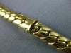 ESTATE .87CT DIAMOND 18K TWO TONE GOLD SOLITAIRE CUBAN SOLID LINK NECKLACE #1820