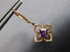 1.37CT DIAMOND & AAA RUBY 14KT WHITE GOLD 3D GEOMETRICAL FLOWER HANGING EARRINGS