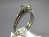 .96CT DIAMOND 14KT WHITE GOLD 3D CLASSIC HALO SQUARE WEDDING ENGAGEMENT RING SET