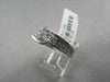 ESTATE 1.44CT ROUND & PRINCESS DIAMOND 14KT WHITE GOLD ENGAGEMENT RING AMAZING!!