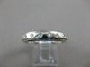 ESTATE VVS DIAMOND PLATINUM MENS ETERNITY WEDDING BAND 4.5MM RING 10.25 #21321