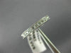 ESTATE .38CT DIAMOND 14KT WHITE GOLD 3D FILIGREE WEDDING ANNIVERSARY RING #25465