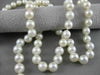 ESTATE XL LONG 7MM SOUTH SEA PEARL 14KT YELLOW GOLD 36" INCH NECKLACE #19945