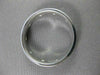 ESTATE WIDE 0.30CTW DIAMOND 14KT WHITE GOLD ETOILE MENS RING FASHIONABLE #15000