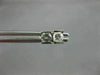 ESTATE .30CT DIAMOND 14KT WHITE GOLD 3D TENSION SOLITAIRE STUD EARRINGS #16287