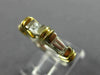 ESTATE .70CT PRINCESS DIAMOND  14K & 18K TWO TONE GOLD 3D WEDDING RING #7064
