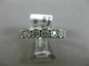 .92CT ROUND DIAMOND 14KT WHITE GOLD 3D ETERNITY HEART WEDDING ANNIVERSARY RING