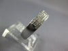 ESTATE LEVIAN .70CT DIAMOND 18KT WHITE GOLD 3D ROUND & BAGUETTE ANNIVERSARY RING