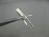 ESTATE .35CT DIAMOND 14KT WHITE GOLD 11 STONE ANNIVERSARY / WEDDING RING #1639